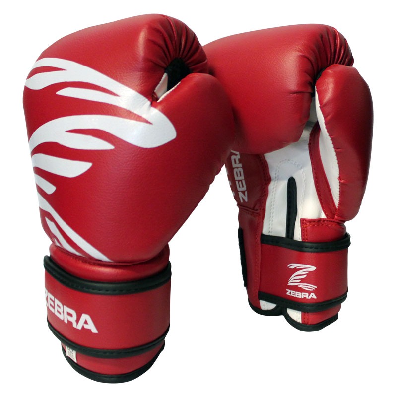 Zebra boxing gloves